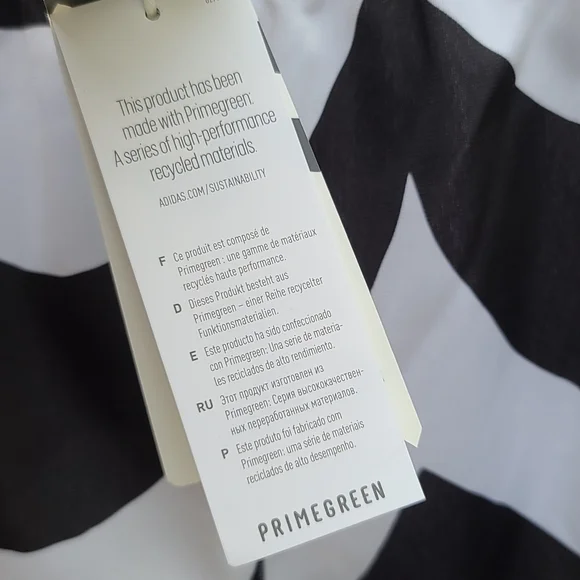 adidas originals X Marimekko Primegreen Sustainable Athletic Shorts Plus Size 2X - Picture 14 of 16